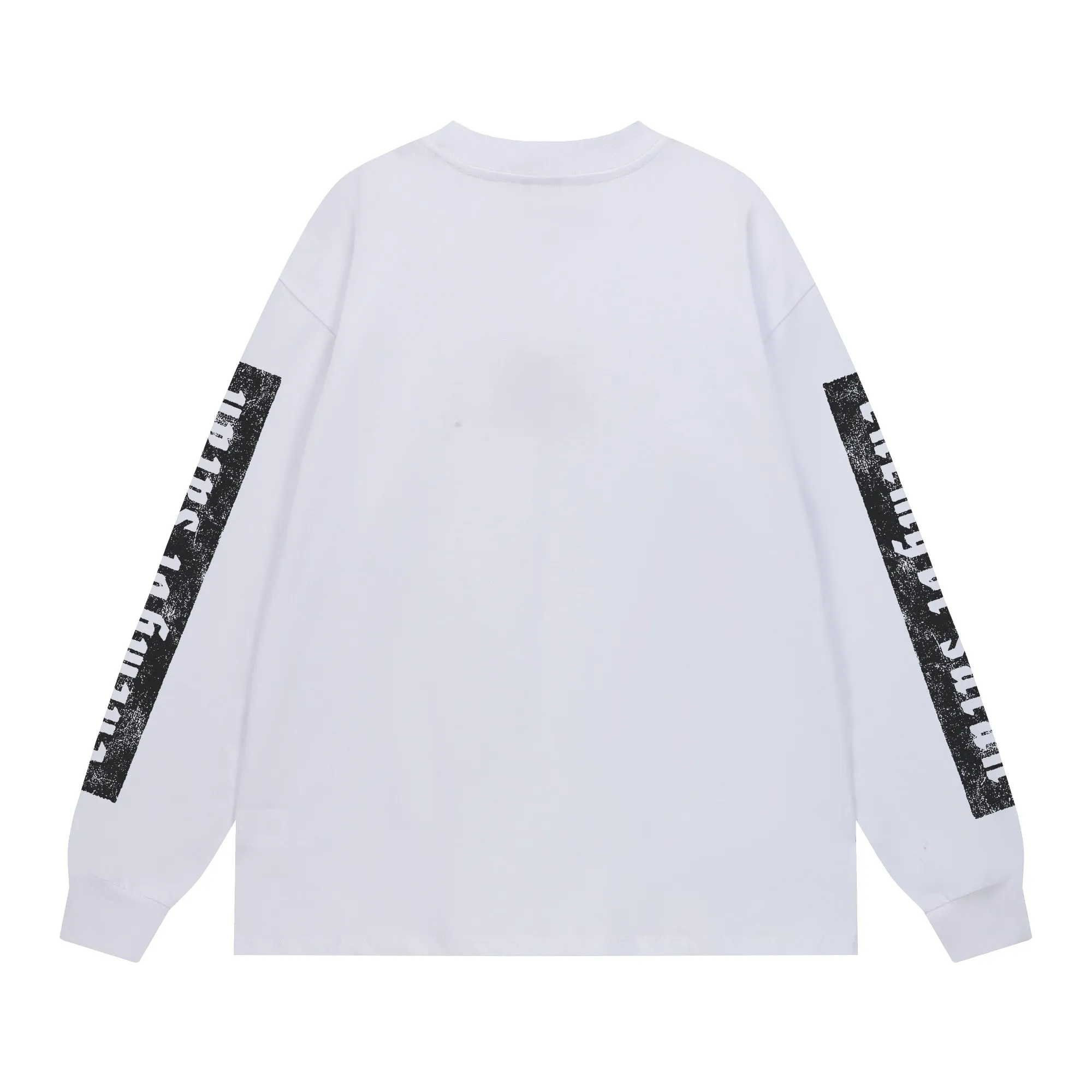 #SA77 SAINT pure cotton long-sleeved T P156 Color: White Size: S-XL